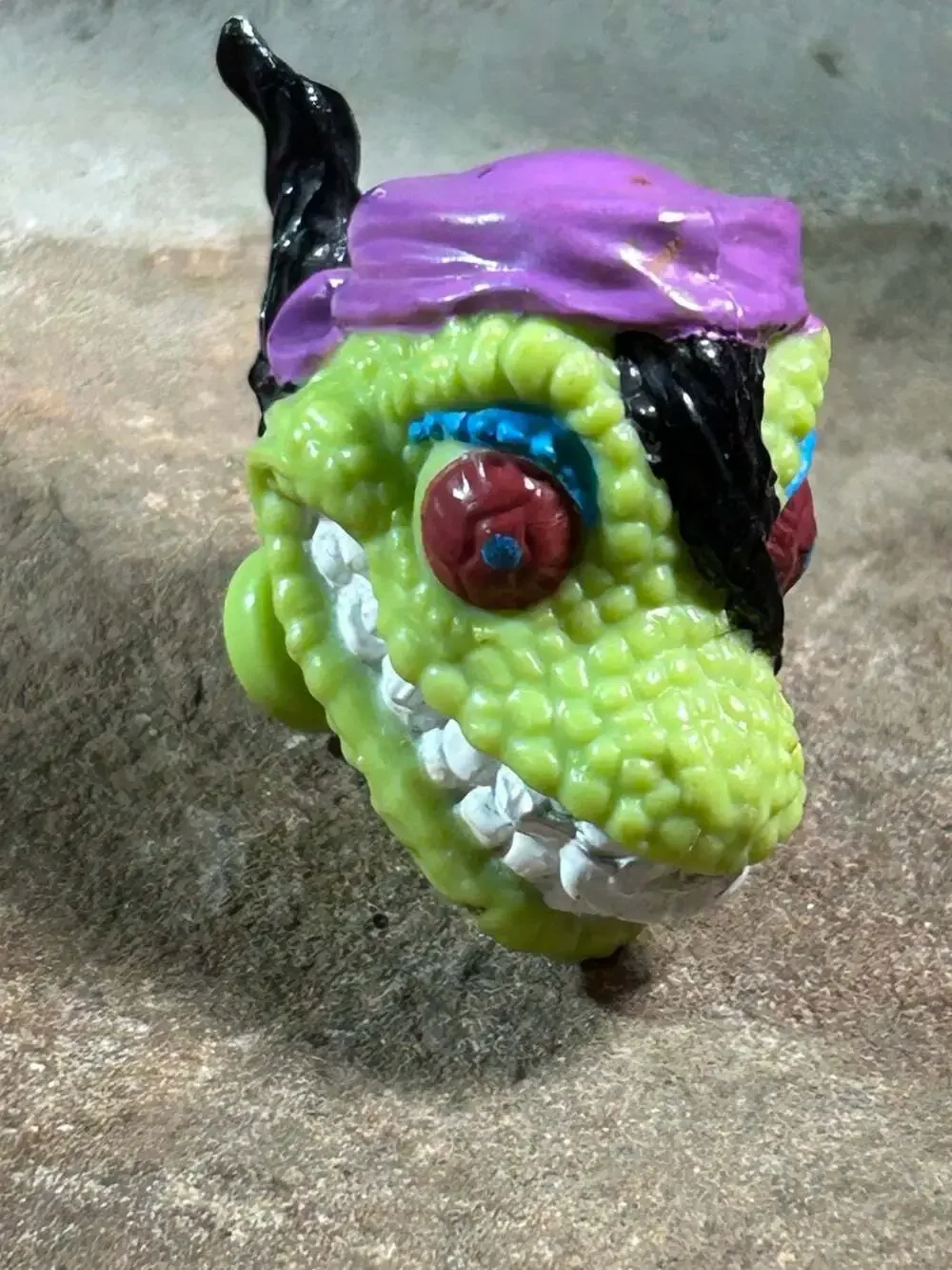 Replacement Head only for Mondo Gecko TMNT 1990 figure playmates